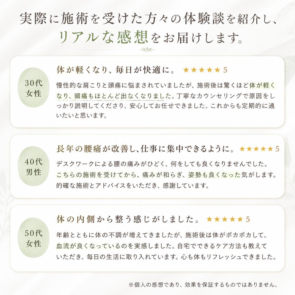 お客様の声