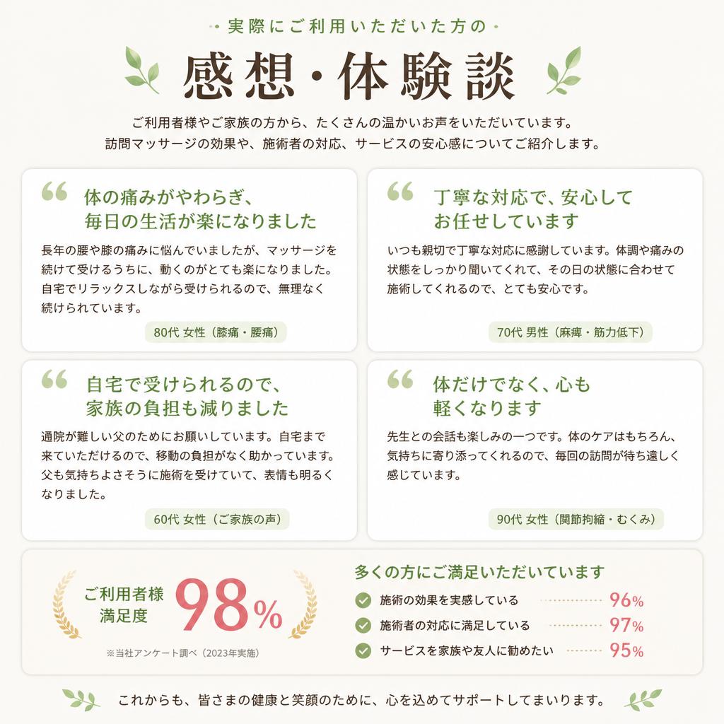 お客様の声を集めました