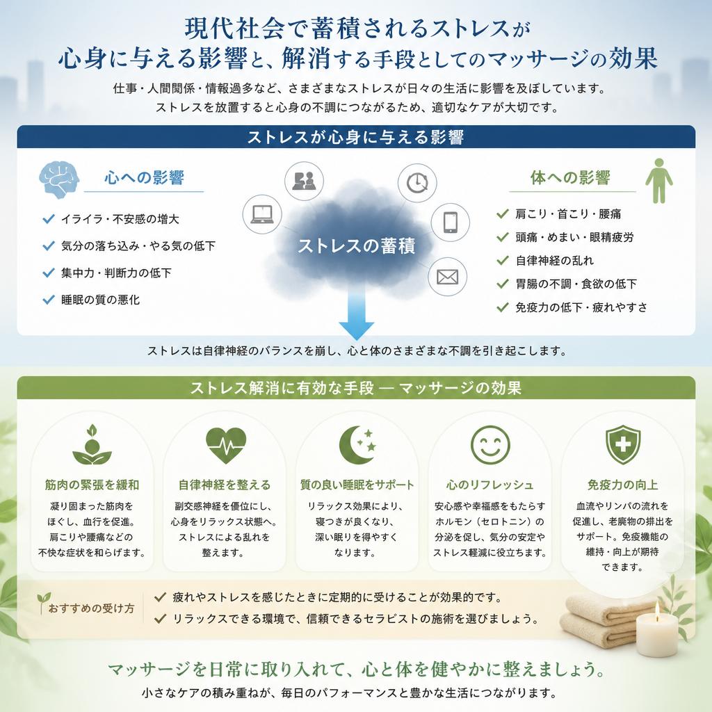ストレス解消の重要性